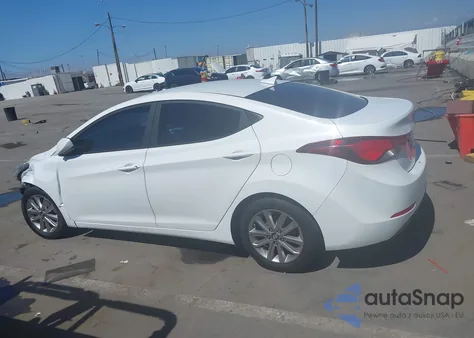 2016 Hyundai Elantra Se из США, поврежденный, VIN 5NPDH4AE4GH758626